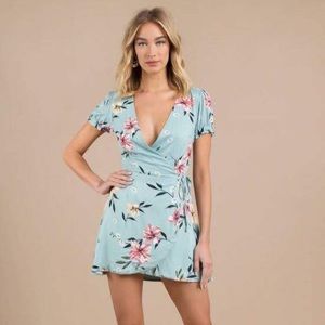 Floral Wrap Dress Lulus